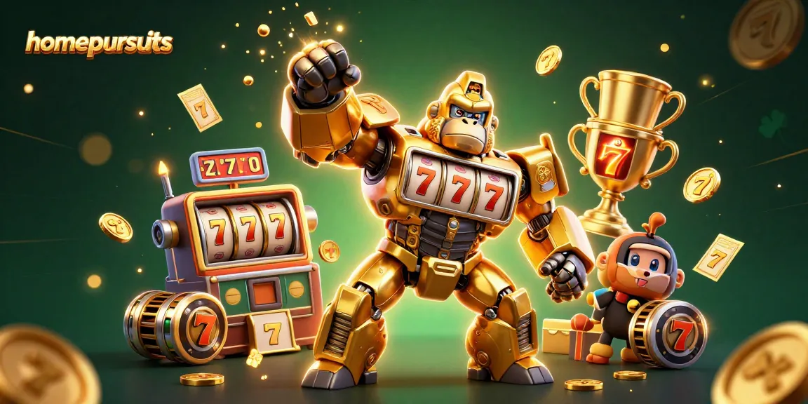 Homepursuits membocorkan keseruan permainan slot dengan ilustrasi 3D super keren.