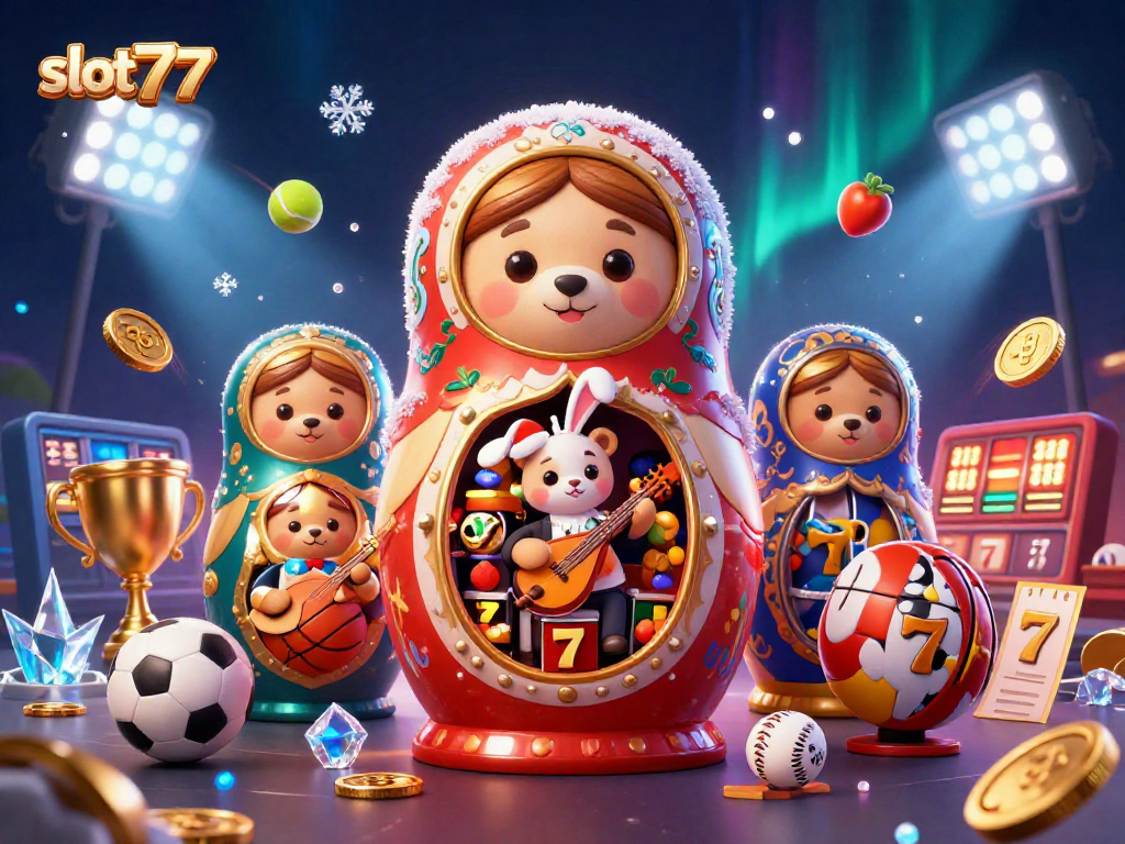 Experience thrilling gameplay at slot777 with vibrant casino elements and cheerful characters.
