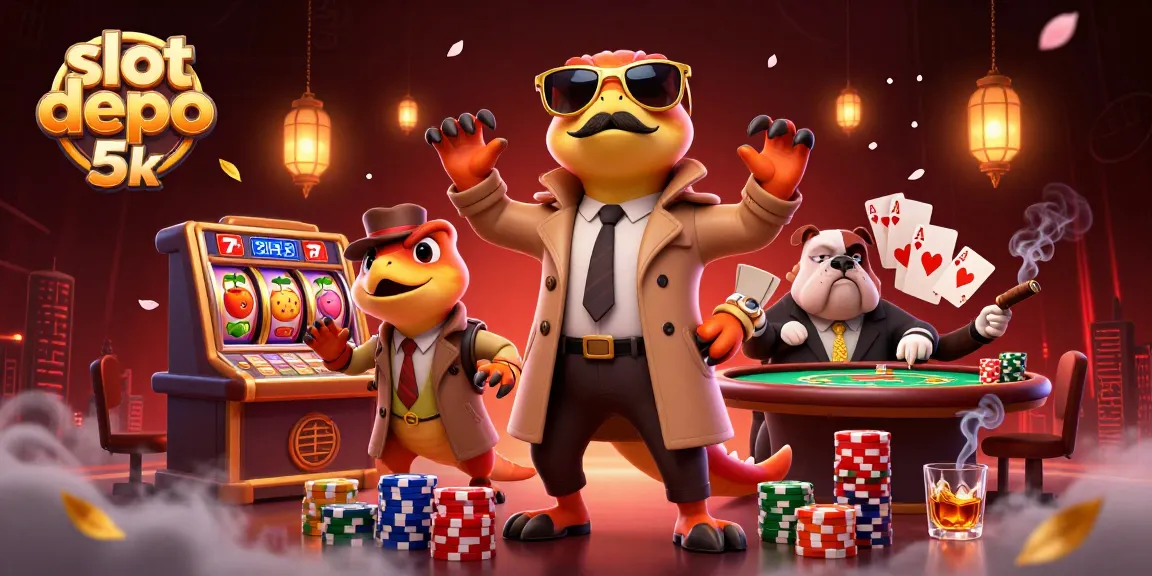 Putaran slot depo 5k dengan raptors lucu memasuki kasino VIP, banyak chip poker menanti.