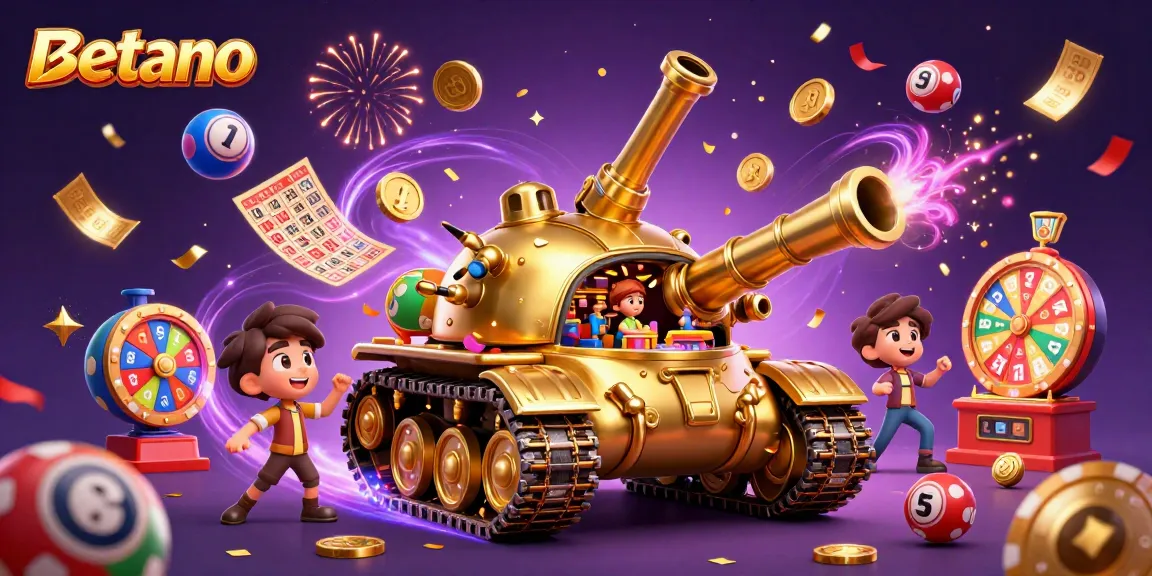 Experience the thrill of betting with Betano in a vibrant and dynamic casino scene featuring an animated casino tank.