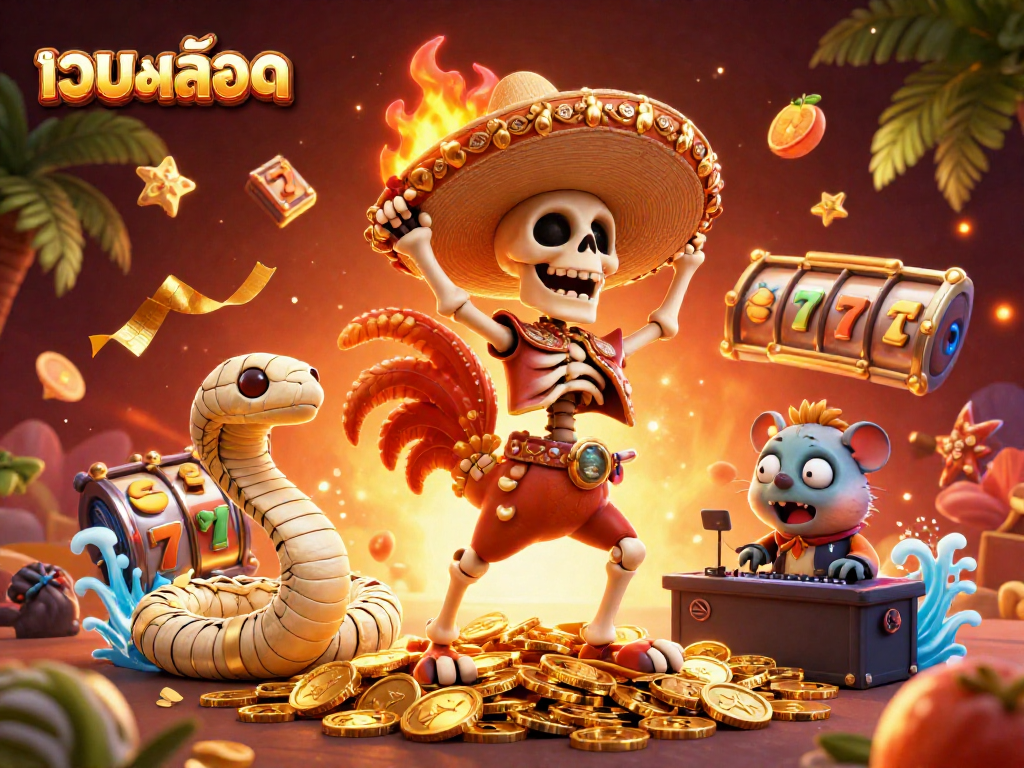 Spin the reels on เว็บสล็อต for exciting wins with vibrant animations and 3D characters!
