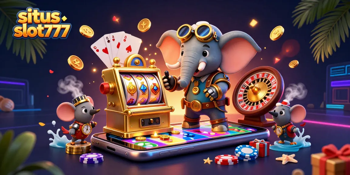 Mainkan situs slot777 dengan mesin slot yang menguntungkan dan karakter menarik dalam ilustrasi 3D yang memukau.