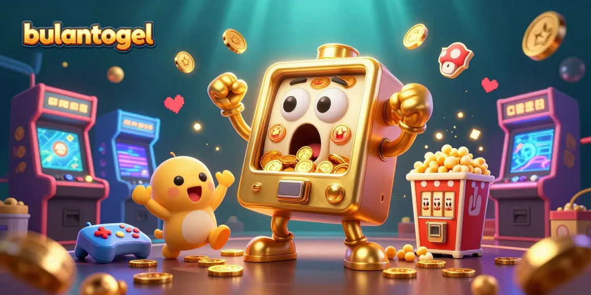 bulantogel menikmati jackpot dari mesin slot emas yang mengejutkan, dikelilingi elemen permainan kasino