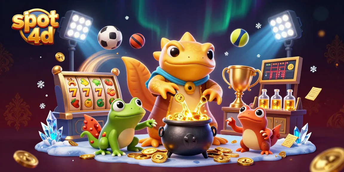 Engage in slot 4d action with vibrant characters and dynamic casino elements.