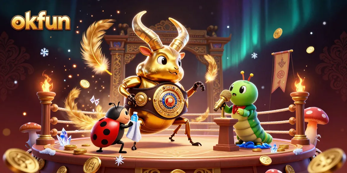 Engage with the thrilling okfun online casino experience through dynamic cartoon characters in an exciting casino atmosphere.