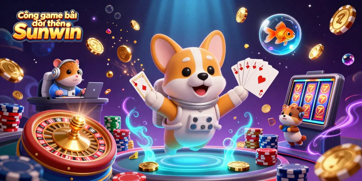 Engage in thrilling experiences at Cổng game bài đổi thưởng Sunwin with fun and colorful gambling action.