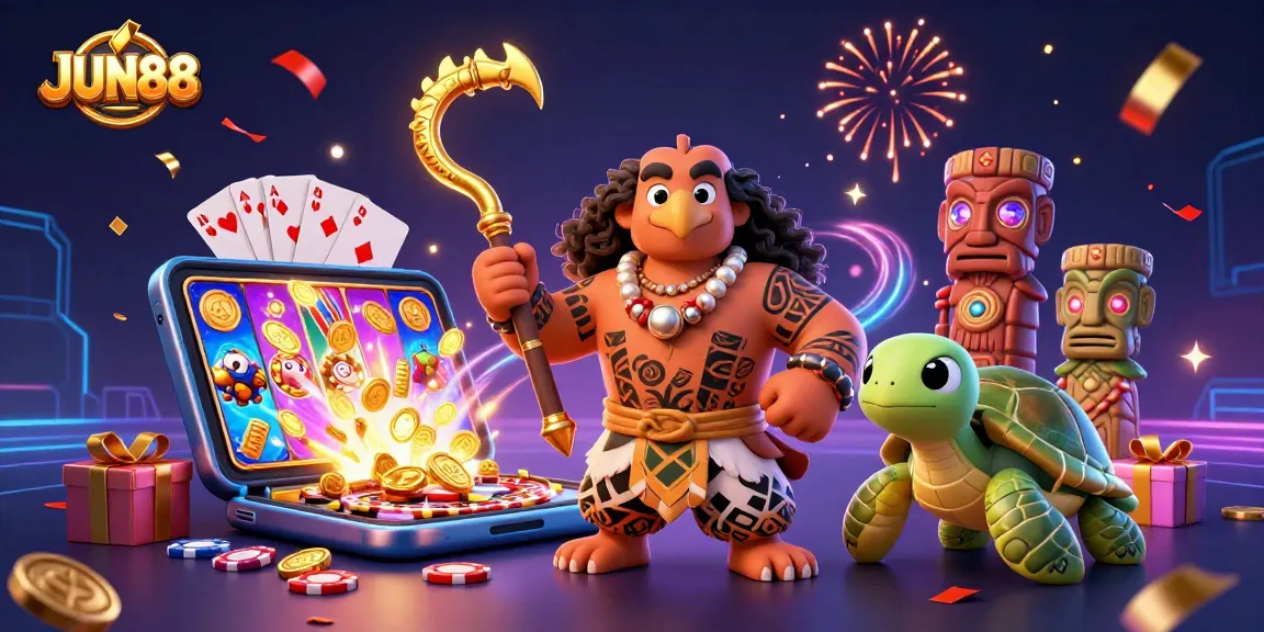 Experience the excitement at JUN88 with vibrant online casino games and dynamic celebrations!