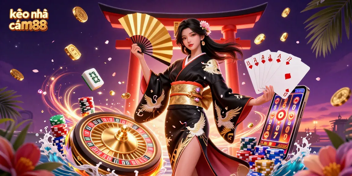 Tham gia kèo nhà cái m88 thông qua một cảnh casino 3D hấp dẫn đầy những yếu tố trò chơi năng động.
