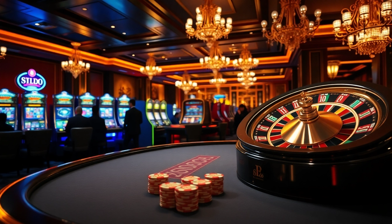 SODO66 players enjoy a thrilling poker game in a luxurious casino environment