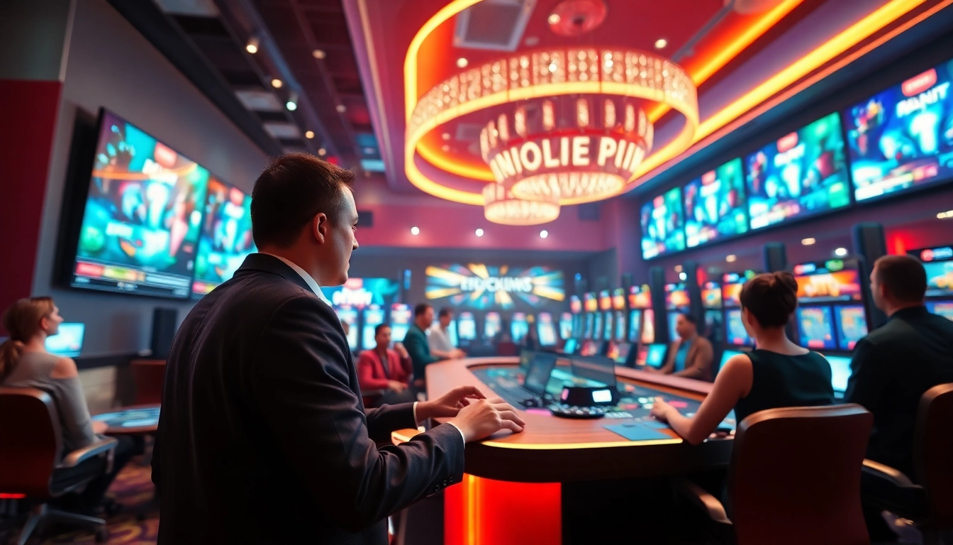 에볼루션 라이브 카지노의 딜러와 게임 환경을 보여주는 생생한 이미지